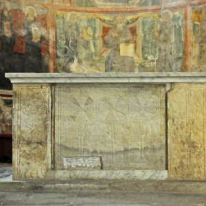 San Pietro in Valle (Umbrien) - Langobardischer Altar