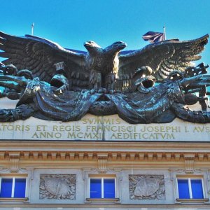 Doppeladler Regierungsgebäude Stubenring in Wien