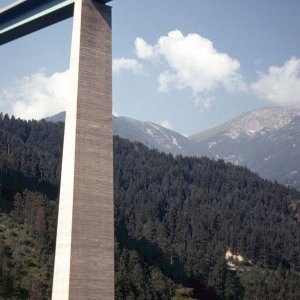 Europabrücke 1960er-Jahre