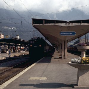 Innsbruck Hauptbahnhof 1980