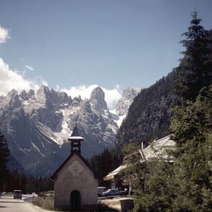 In den Dolomiten, Kapelle Maria am Wege