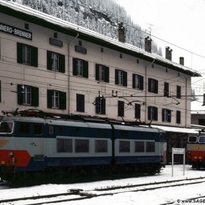 Bahnhof Brenner Dezember 1980