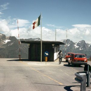 Grenzübergang Timmelsjoch