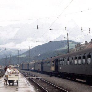 Alltagsszene Bahn 1966