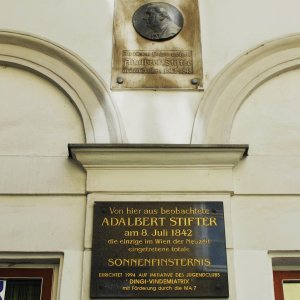 Gedenktafeln Sonnenfinsternis Seitenstättengasse, Wien-Innere Stadt