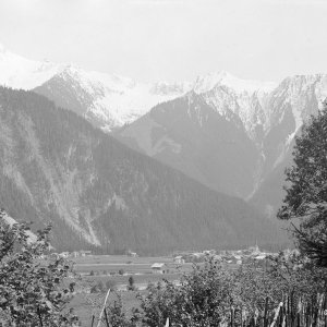 Mayrhofen, Zillertal, Richtung Ahornspitze am 14. Juli 1919