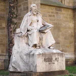 Denkmal Rudolf von Alt, Minoritenplatz
