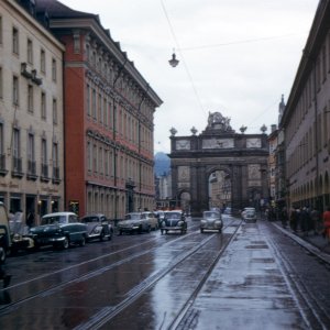 Innsbruck bei Regen