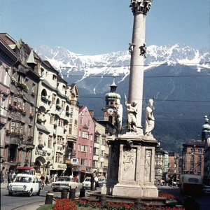 Innsbruck Annasäule um 1970