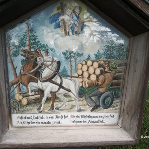 Holzfäller-Marterl Brunntal Tirol
