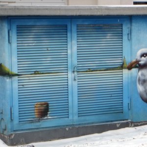 Graffiti im Stadtbild