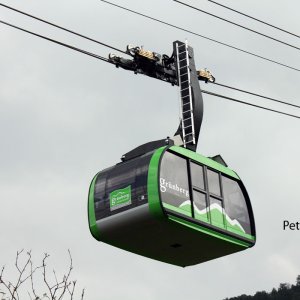 Eröffnung der Grünbergseilbahn