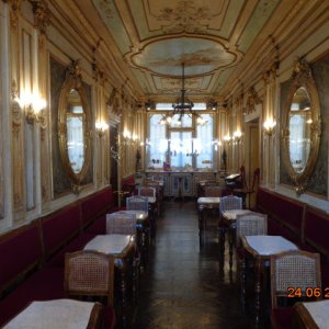 Cafe Florian Venezia, Piazza S. Marco seit 1720