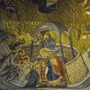 Mosaike der Chora-Kirche in Istanbul