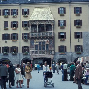 Innsbruck Goldenes Dachl um 1970