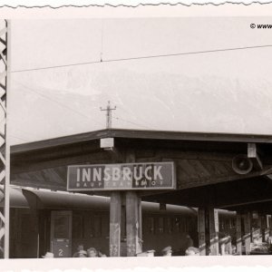 Innsbruck Hauptbahnhof 1968