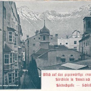 Innsbruck, evangelische Kirche 1901
