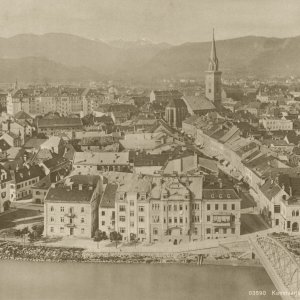 Blick auf Villach