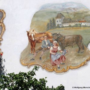 Schloss Trautson Fresko