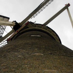 Windmühle Molen de Valk - Windmühlenmuseum Leiden