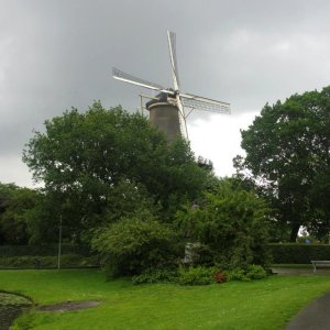 Windmühle Molen de Valk - Windmühlenmuseum Leiden