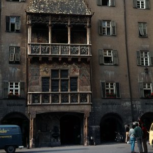 Innsbruck Goldenes Dachl 1960er-Jahre