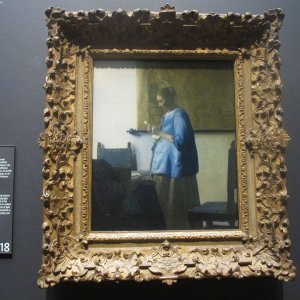 Jan Vermeer Briefleserin in Blau