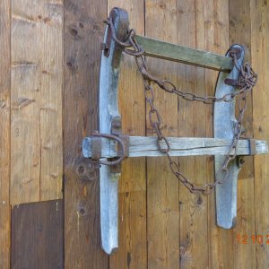 Medium 'Transportschlitten für Blochholz' in der Kategorie 'Landwirtschaft - Historische Arbeitsgeräte und Arbeitstechniken'