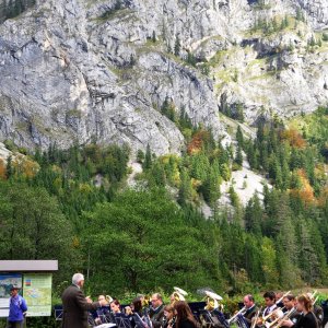 Blasmusiktreffen am Leopoldsteiner See (Steiermark)