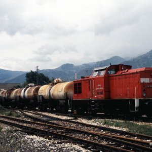 ex DB V100 bei Werksbahn in Pirdop