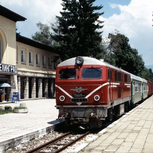 Die Rhodopenbahn in Bulgarien