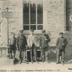 Col de la Schlucht, Grenze