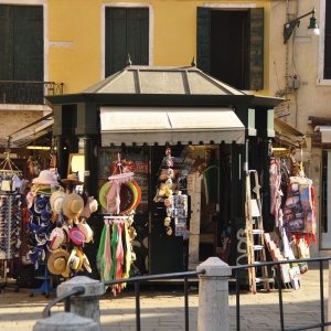 Kiosk in Venedig