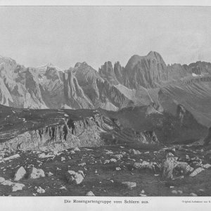 Reise durch das Bayerische Hochland und Tirol um 1910