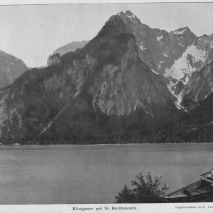 Reise durch das Bayerische Hochland und Tirol um 1910