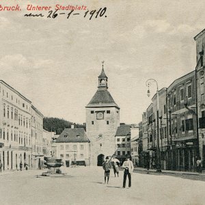 Vöcklabruck Stadtplatz 1908