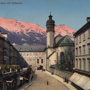 Innsbruck Burggraben 1908