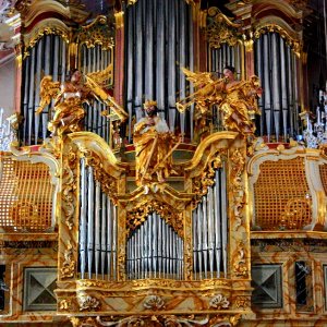 Orgelpfeifen Maria Luggau
