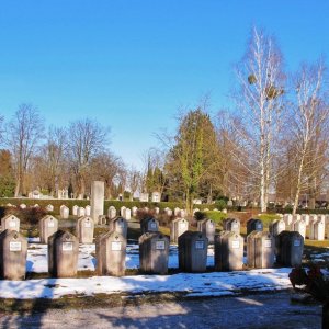 Gräberfeld 1. Weltkrieg Friedhof St. Pölten