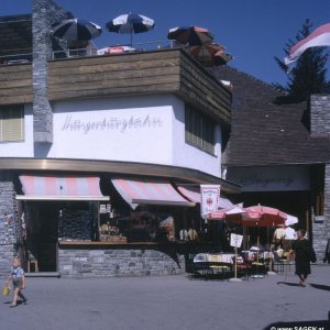 Kiosk Hungerburgbahn Bergstation 1960er Jahre