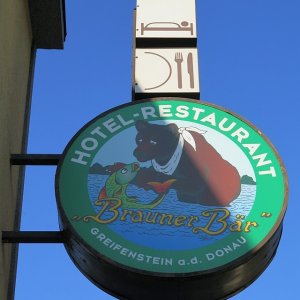 Hotel-Restaurantausleger