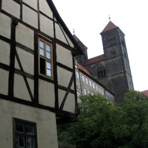 Quedlinburg Schlossberg mit Damenstift