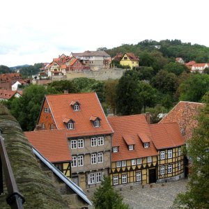Quedlinburg Schlossberg mit Damenstift