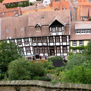 Quedlinburg Schlossberg mit Damenstift