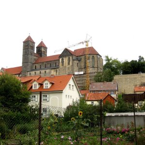 Quedlinburg Schlossberg mit Damenstift