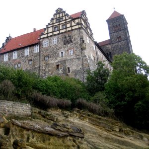 Quedlinburg Schlossberg mit Damenstift