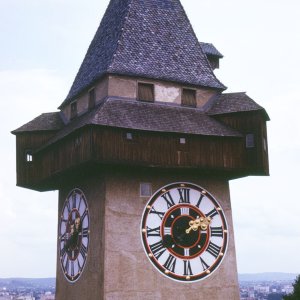 Grazer Uhrturm 1976
