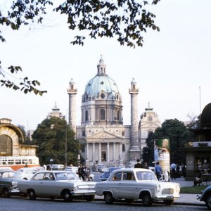 Karlskirche Wien 1964