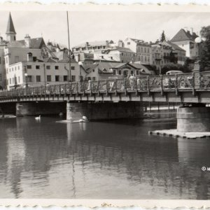 Gmunden Traunbrücke 1954