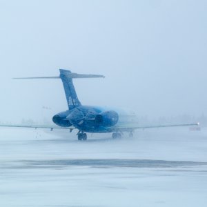 Kittilä - kurz vor dem Abflug